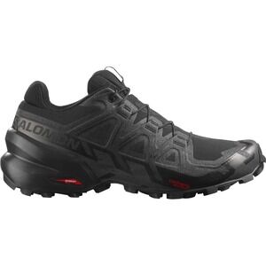Salomon® (Women's 8) SPEEDCROSS™ 6 Trail Running Shoes in Black/Phantom  - $165